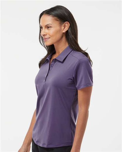 Adidas Women's Ultimate Solid Polo A515 Custom Embroidered Business Logo