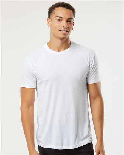 Custom Embroidered  Next Level Triblend T-Shirt 6010 White