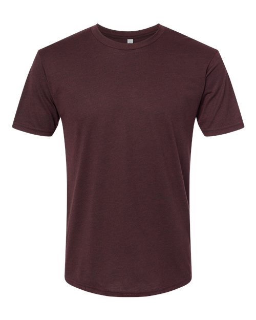 Next Level Triblend T-Shirt 6010 Cardinal Black