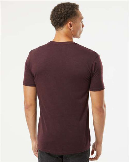 Next Level Triblend T-Shirt 6010 Cardinal Black