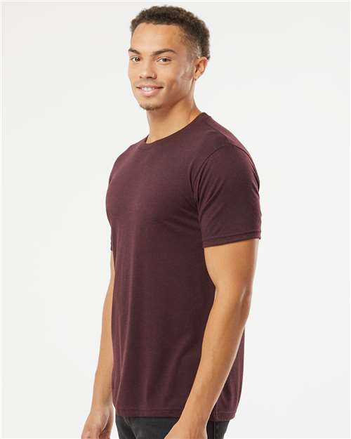 Next Level Triblend T-Shirt 6010 Cardinal Black