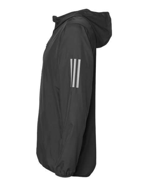 Adidas Hooded Full-Zip Windbreaker A524 Custom Embroidered Business Logo