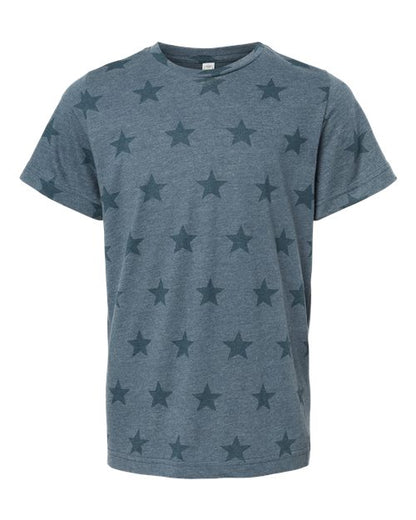 Code Five Youth Star Print Tee 2229