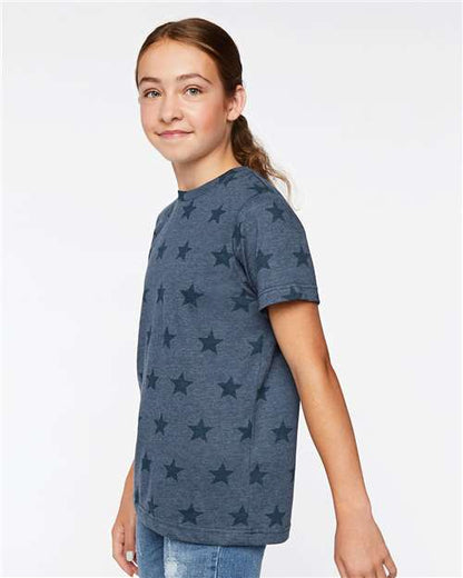 Code Five Youth Star Print Tee 2229