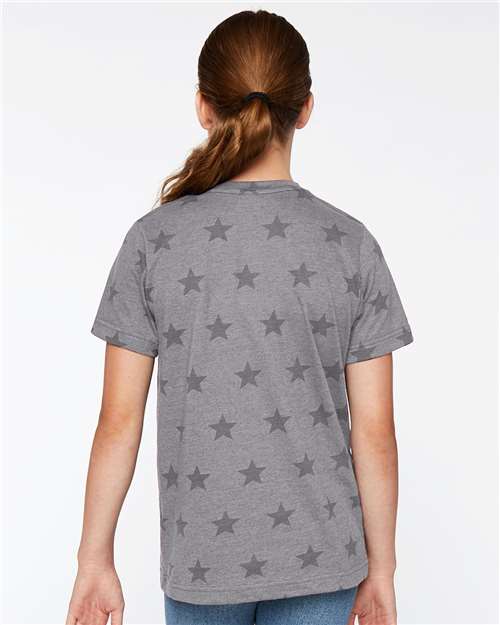 Code Five Youth Star Print Tee 2229
