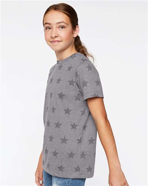 Code Five Youth Star Print Tee 2229
