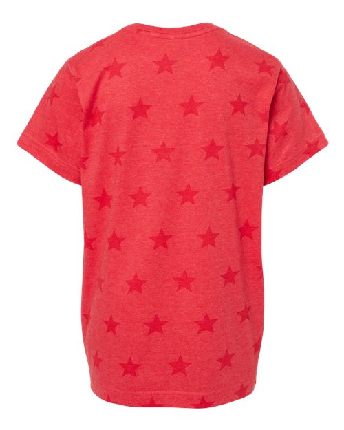 Code Five Youth Star Print Tee 2229