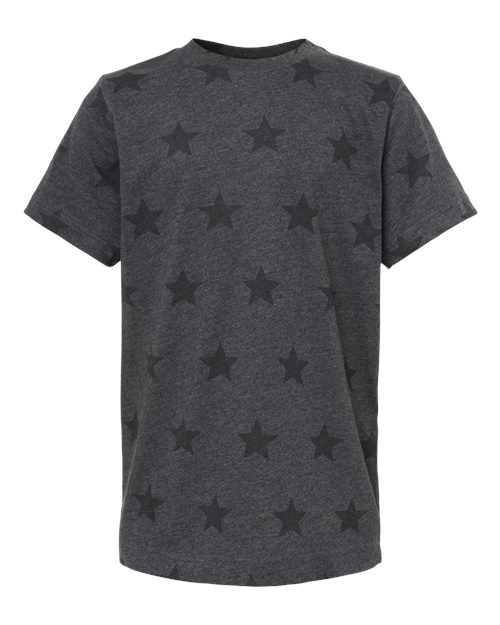 Code Five Youth Star Print Tee 2229