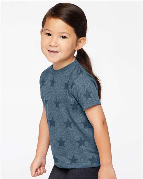 Code Five Toddler Star Print Tee 3029