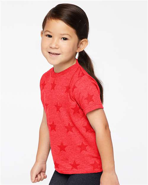 Code Five Toddler Star Print Tee 3029