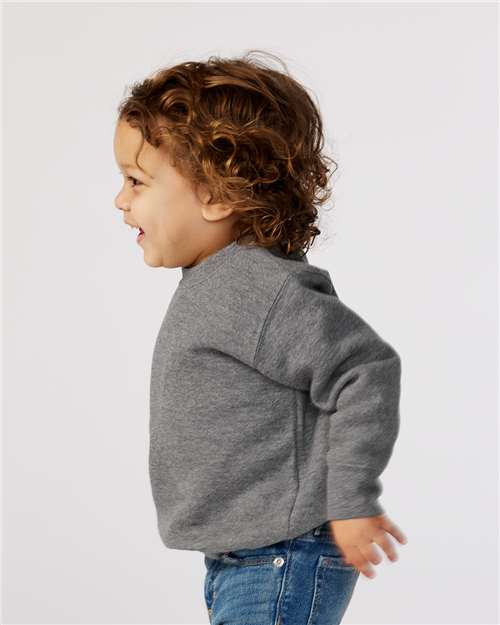 Rabbit Skins Toddler Fleece Crewneck Sweatshirt 3317