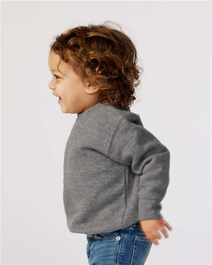 Rabbit Skins Toddler Fleece Crewneck Sweatshirt 3317