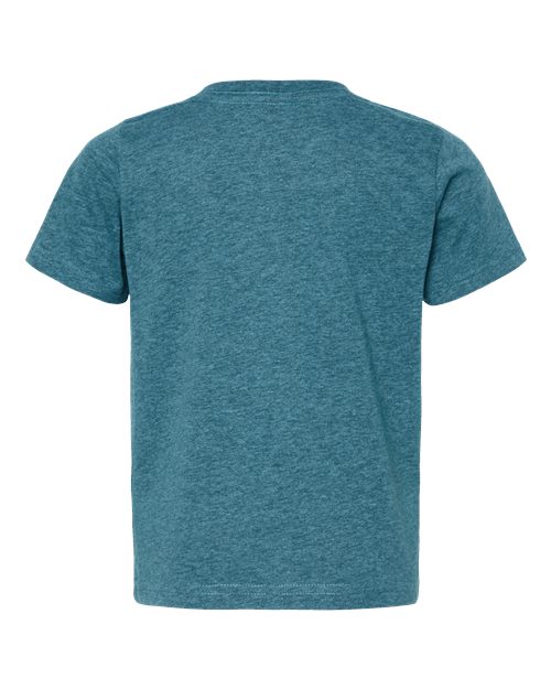 Rabbit Skins Toddler Fine Jersey Tee 3321 Surf Blackout