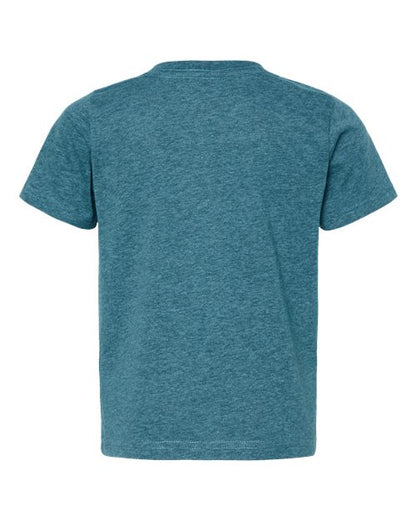 Rabbit Skins Toddler Fine Jersey Tee 3321 Surf Blackout