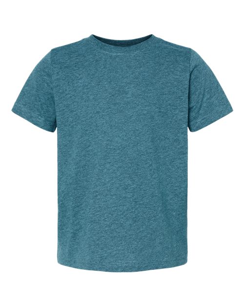 Rabbit Skins Toddler Fine Jersey Tee 3321 Surf Blackout