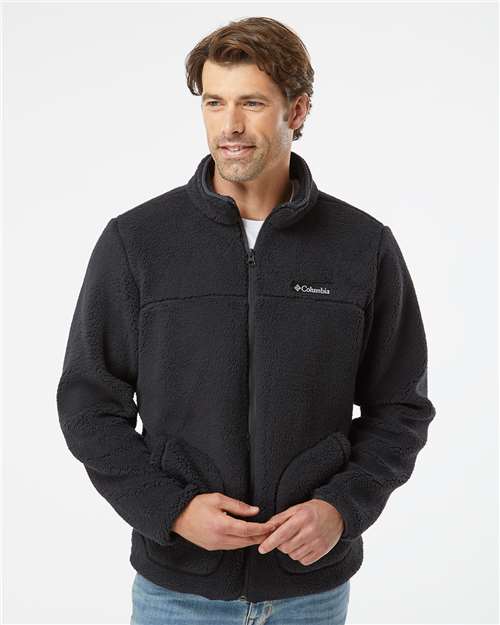 Columbia Rugged Ridge™ II Sherpa Fleece Full-Zip 191111 Custom Embroidered Business Logo