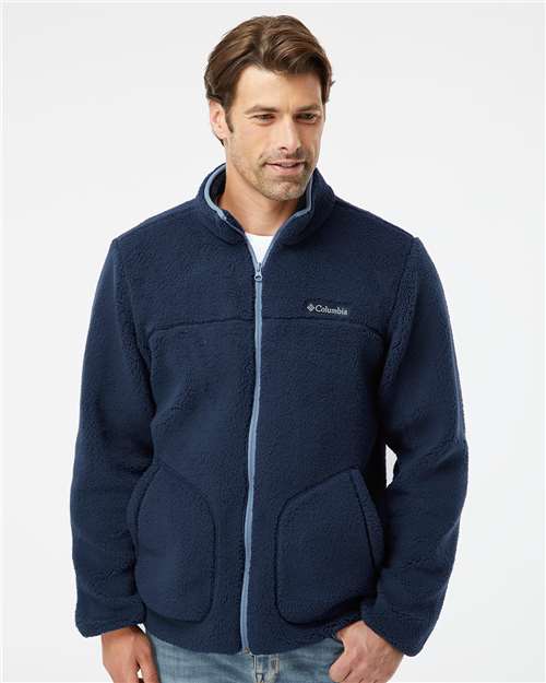 Columbia Rugged Ridge™ II Sherpa Fleece Full-Zip 191111 Custom Embroidered Business Logo