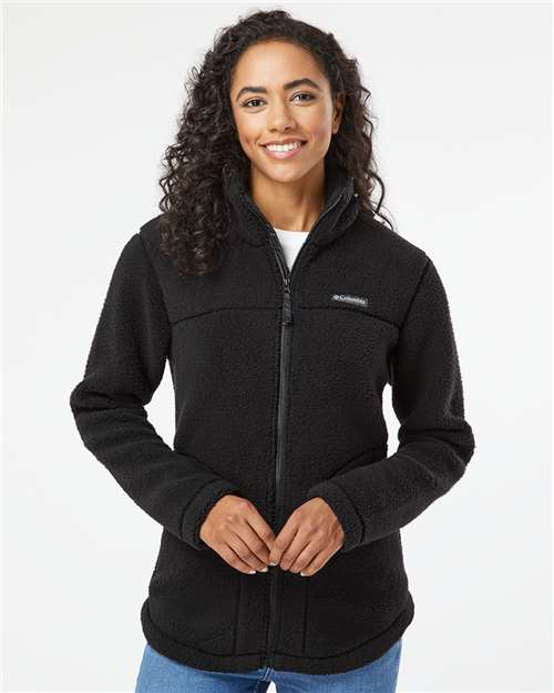 Columbia Women's West Bend™ Full-Zip 193990 Custom Embroidered Business Logo