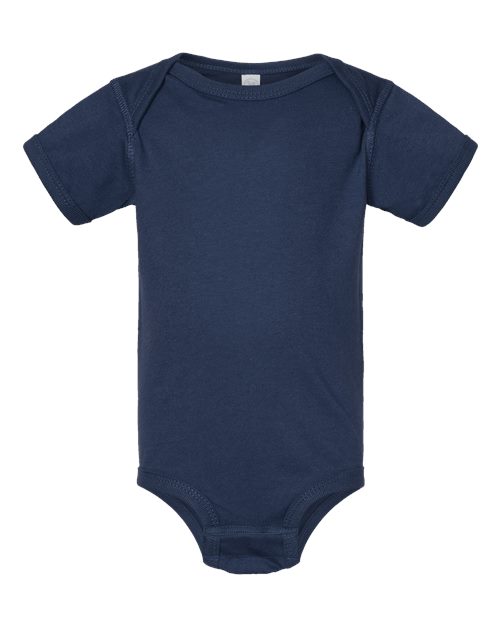 Rabbit Skins Infant Fine Jersey Bodysuit 4424 Denim
