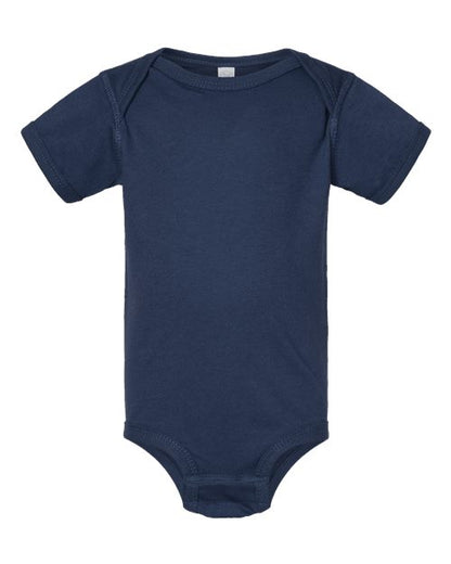 Rabbit Skins Infant Fine Jersey Bodysuit 4424 Denim