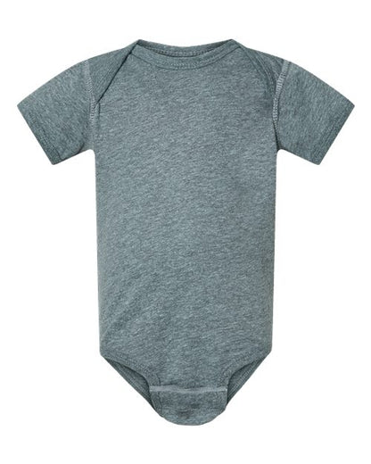 Rabbit Skins Infant Fine Jersey Bodysuit 4424 Ice Blackout