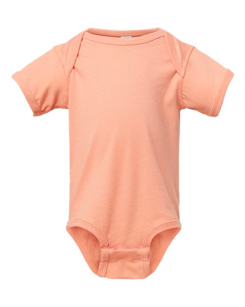 Rabbit Skins Infant Fine Jersey Bodysuit 4424 Sunset