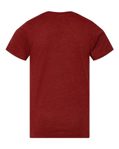 LAT Youth Fine Jersey Tee 6101 Cardinal Blackout
