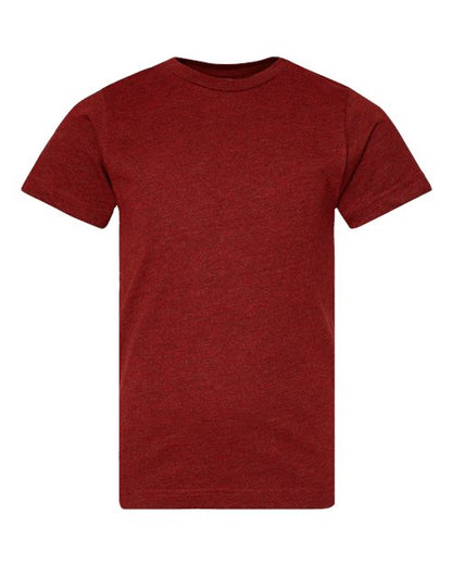 LAT Youth Fine Jersey Tee 6101 Cardinal Blackout