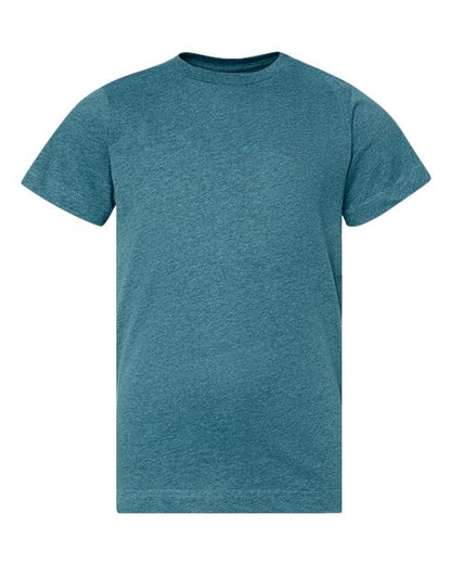 LAT Youth Fine Jersey Tee 6101 Surf Blackout