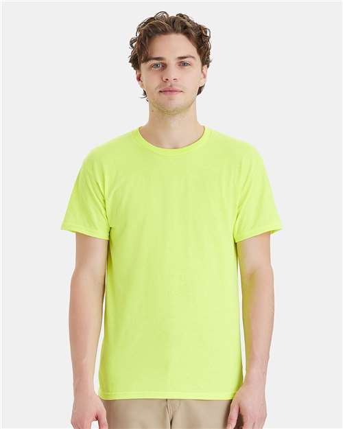 Hanes Essential-T T-Shirt 5280 Safety Green