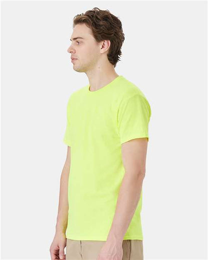 Hanes Essential-T T-Shirt 5280 Safety Green