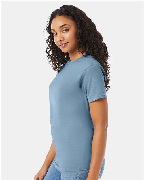 Hanes Essential-T T-Shirt 5280 Stonewashed Blue