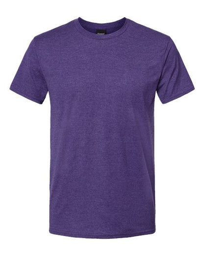 Hanes Perfect-T T-Shirt 4980 Grape Smash Heather