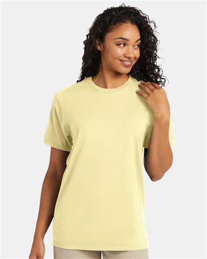Hanes Perfect-T T-Shirt 4980 Lemon Meringue Heather