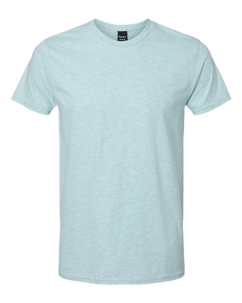 Hanes Perfect-T T-Shirt 4980 Marbled Ice Fall