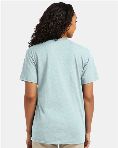 Hanes Perfect-T T-Shirt 4980 Marbled Ice Fall