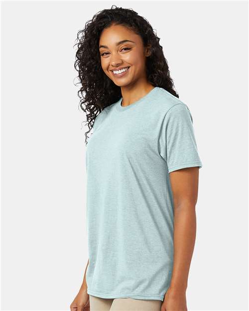 Hanes Perfect-T T-Shirt 4980 Marbled Ice Fall