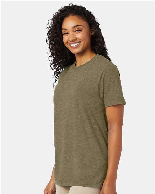 Hanes Perfect-T T-Shirt 4980 Oregano Heather