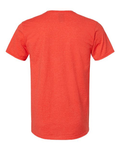 Hanes Perfect-T T-Shirt 4980 Poppy Red Heather