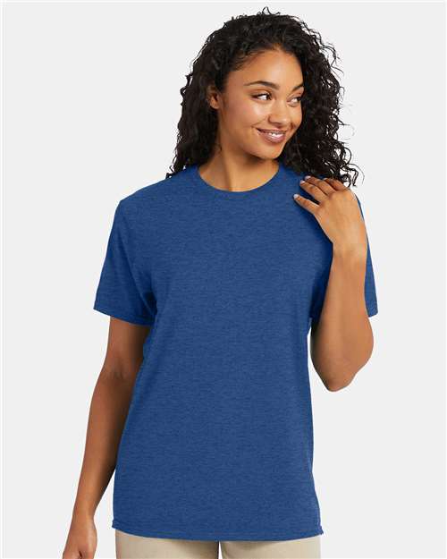 Hanes Perfect-T T-Shirt 4980 Regal Navy Heather