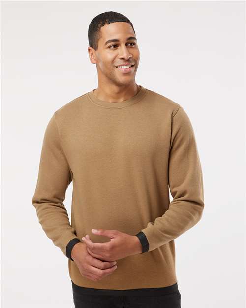 Custom Embroidered  LAT The Statement Fleece Crewneck Sweatshirt 6789  