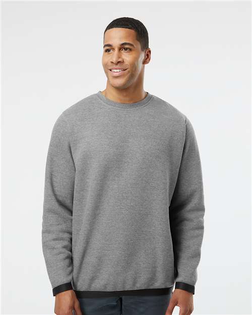 Custom Embroidered  LAT The Statement Fleece Crewneck Sweatshirt 6789  