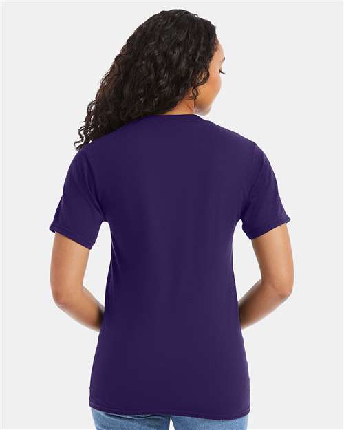 Hanes Beefy-T® T-Shirt 5180 Grape Smash