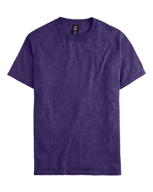 Hanes Beefy-T® T-Shirt 5180 Grape Smash Heather