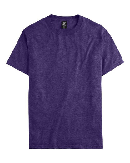 Hanes Beefy-T® T-Shirt 5180 Grape Smash Heather