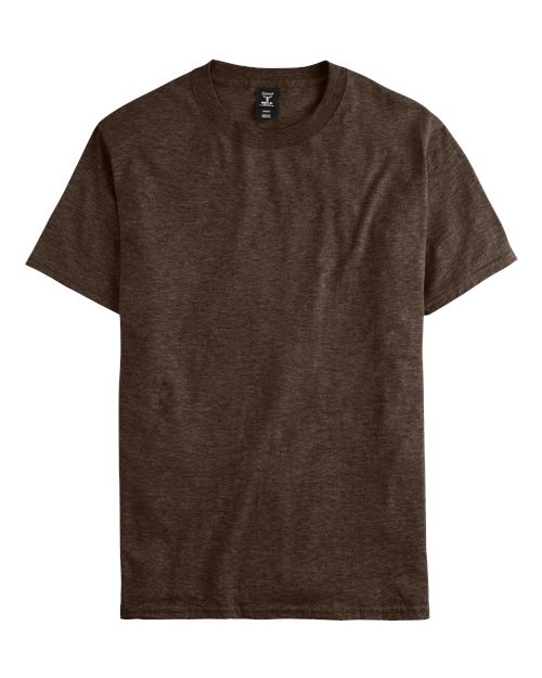 Hanes Beefy-T® T-Shirt 5180 Heather Brown