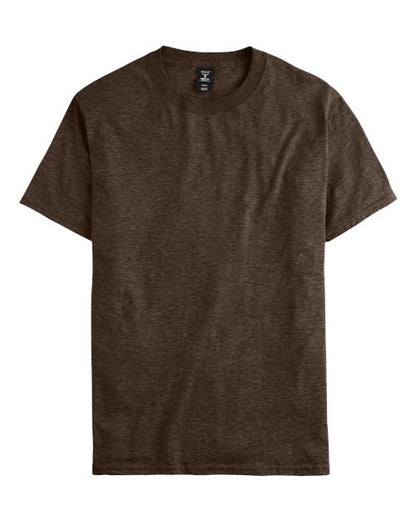 Hanes Beefy-T® T-Shirt 5180 Heather Brown