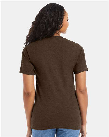 Hanes Beefy-T® T-Shirt 5180 Heather Brown