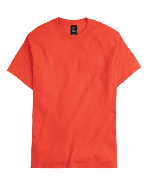 Hanes Beefy-T® T-Shirt 5180 Poppy Red