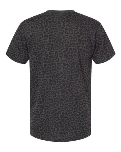 LAT Fine Jersey Tee 6901 Black Leopard